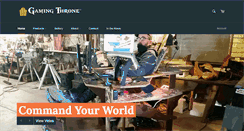 Desktop Screenshot of gamingthrone.com